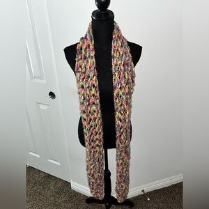 Multicolor Knit Scarf